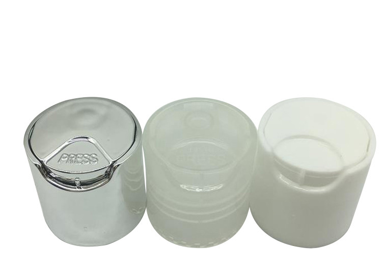 Home Bathroom Use Cosmetic Bottle Caps Aluminum And Plastic Styles