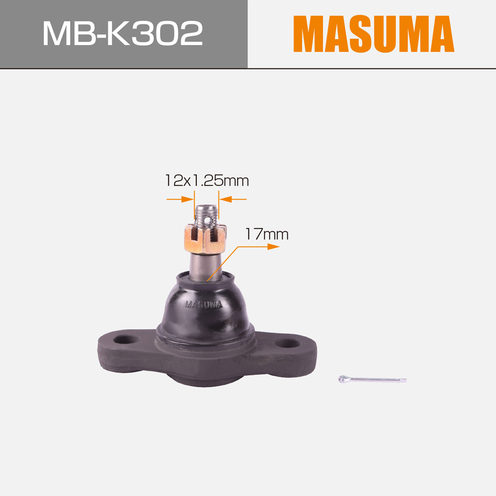 Ball Joint HY-BJ-3977 for HYUNDAI TUCSON I 2.0L BETA. SUV MASUMA Auto Suspension Systems
