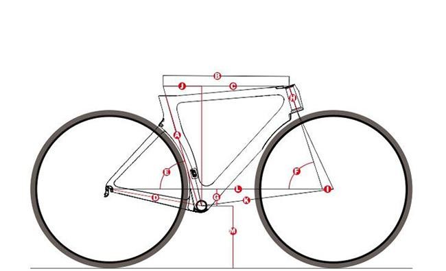 RoHS Certified Carbon Road Bike Frame 51cm With Holographic Color