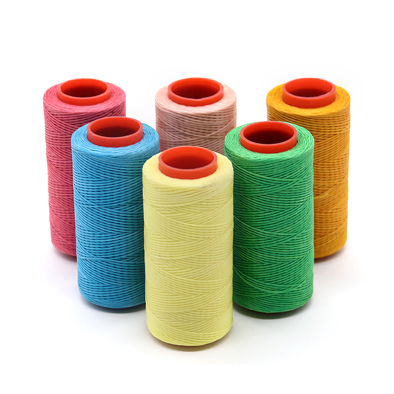 High Temperature Resistant MERCERIZED 100% polyester sewing thread for leather sewing