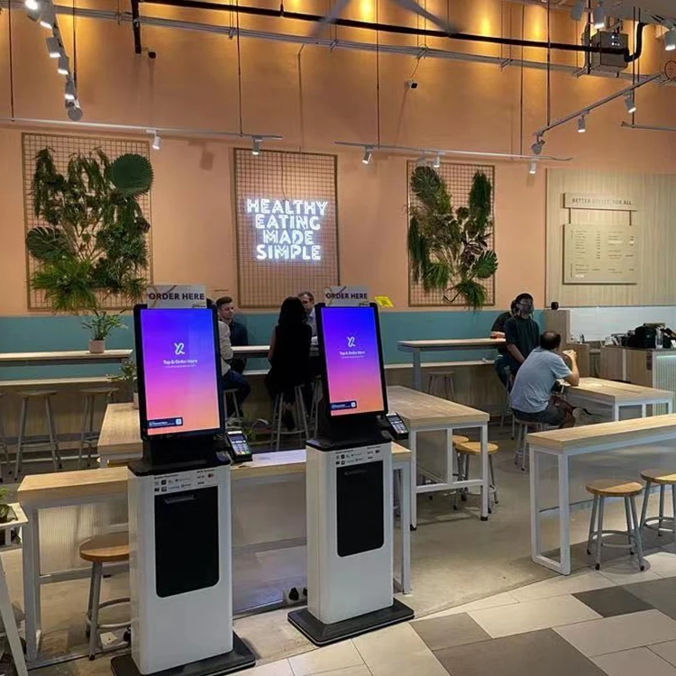 Hotel Self Service Kiosk Machine for Card Dispensing and Cash Receiving