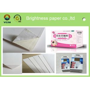 China A4 Coated Paper White Cardboard Sheets  Moisture Proof 700 * 1000mm on sale
