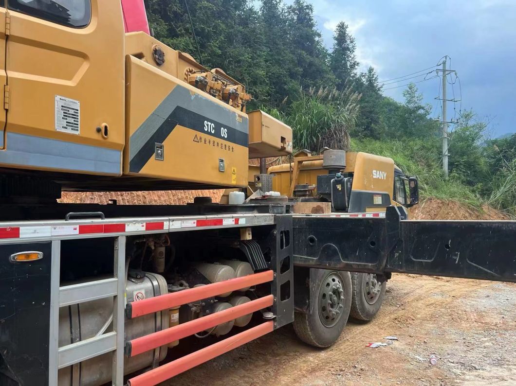 2017 Good Original Condition Top Quality 75t Truck Crane Mobile Crane Euro V Emission Standards Factory Directly Sale