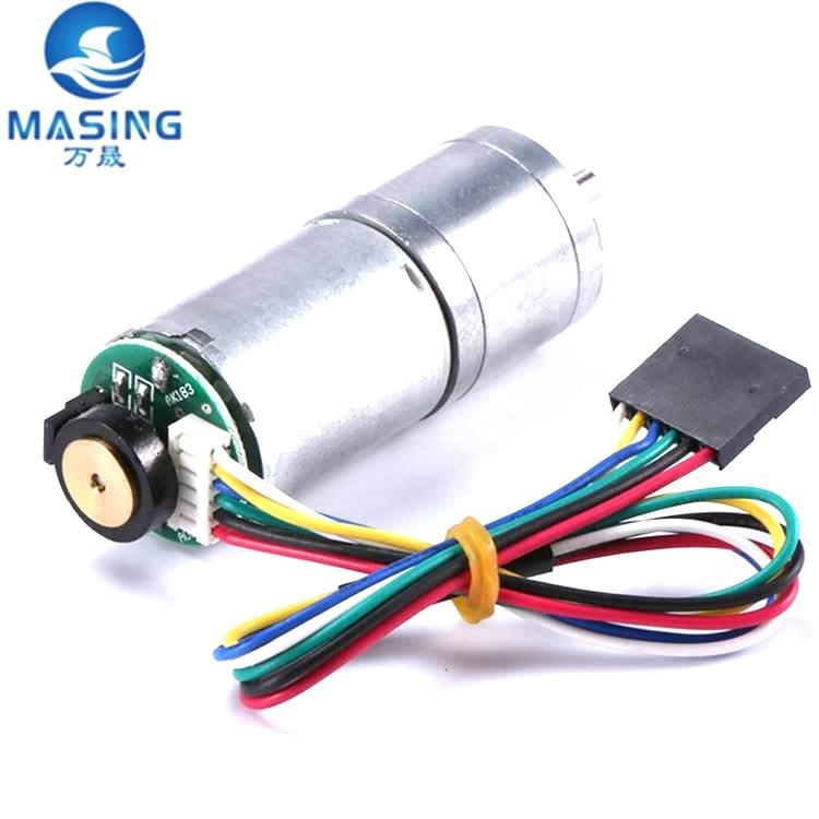 RF-370 Micro 25mm DC Gear Motor 6V 12V With Gearbox / Encoder 6PINS
