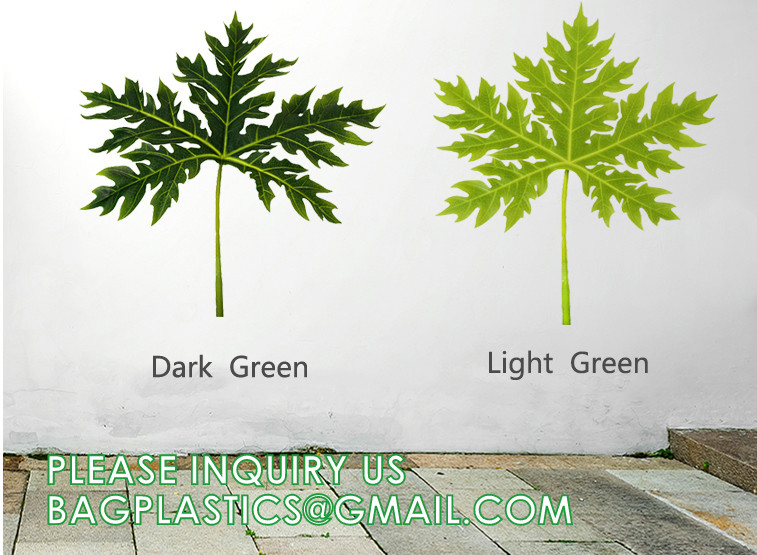 Kinds Artificial Palm Leaves Tropical Fake Leaves, Monstera Leaf Faux Leaves Party Table Decoration Wedding Birthday