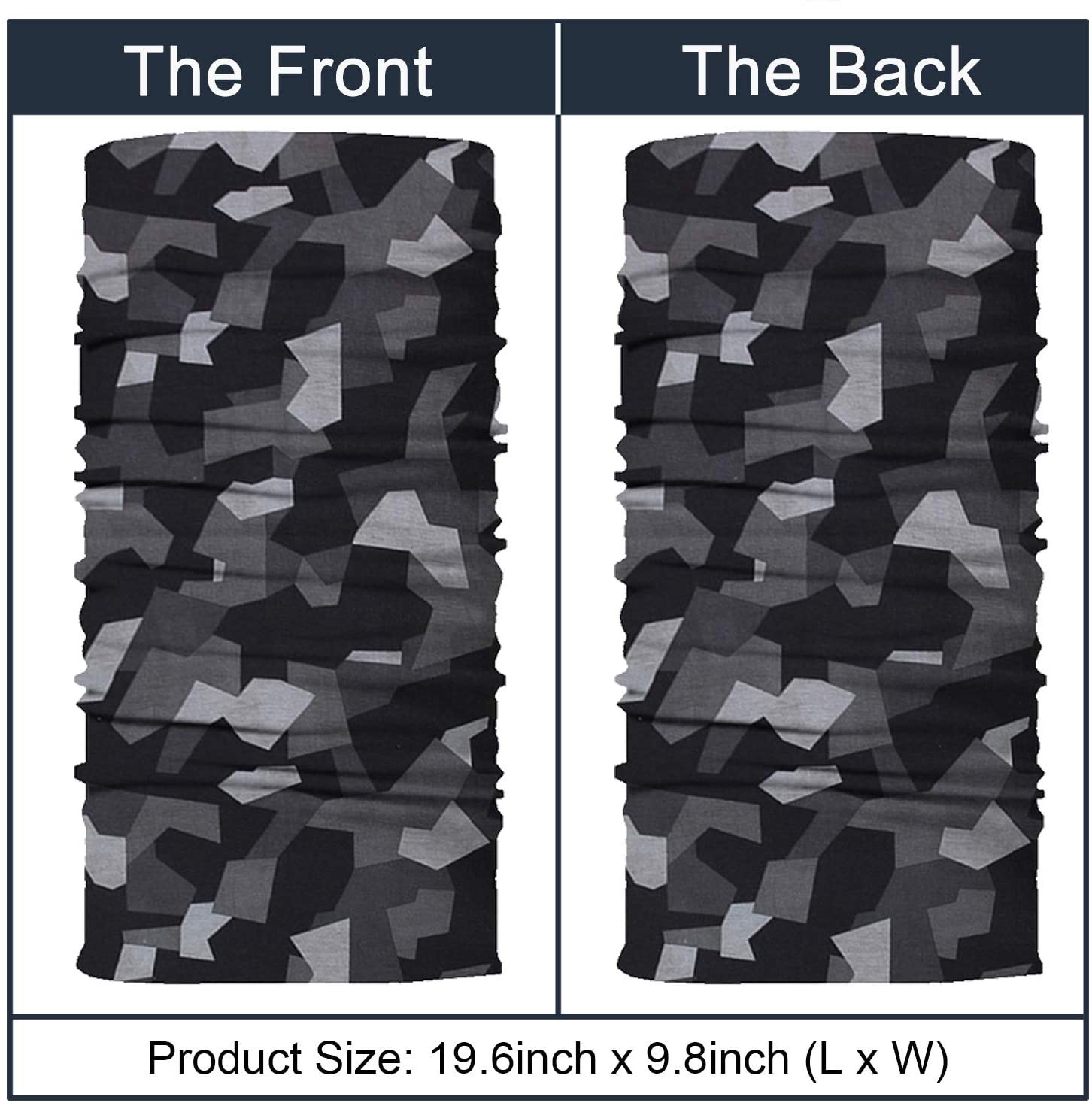 Camo Printed Breathable Cooling Lightweight Neck Gaiters