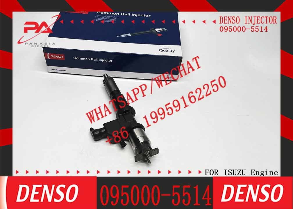 ELIC Excavator 095000-5511 095000-5512 095000-5513 095000-5514 095000-5515 095000-5516 Engine Common Rail Fuel Injector