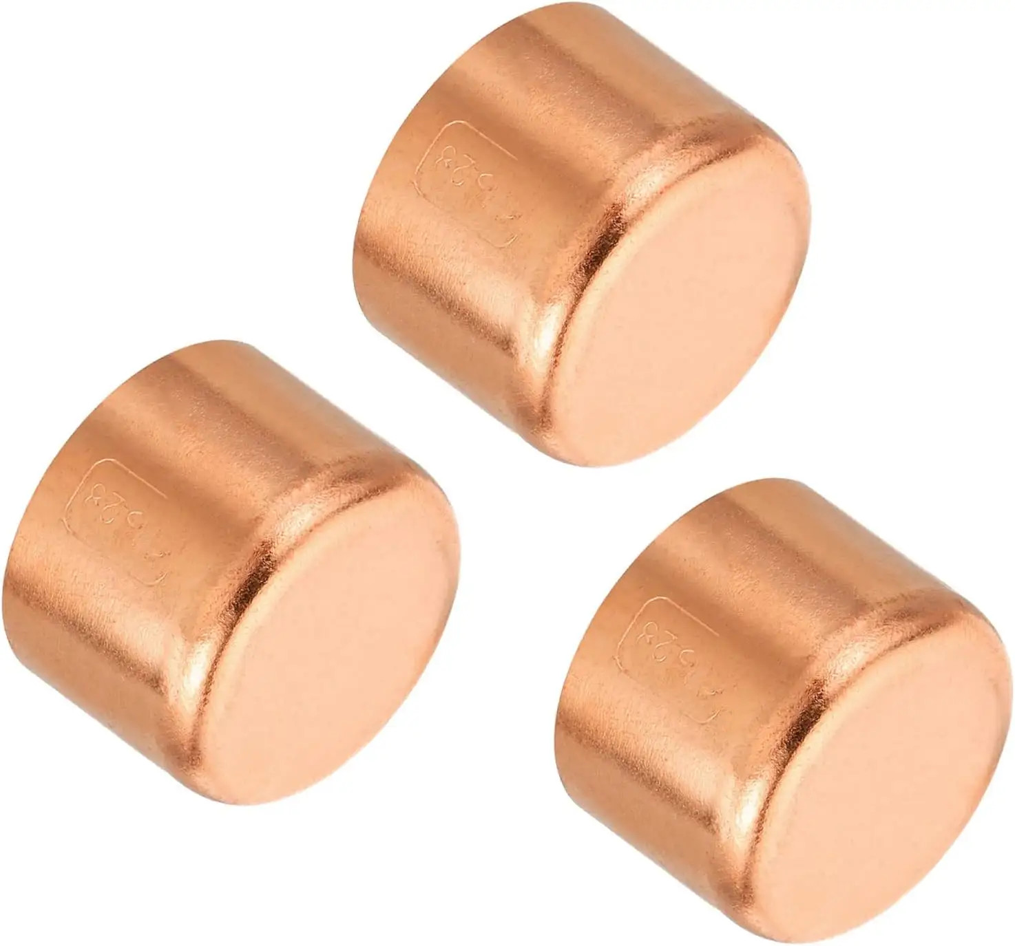 USA Origin Copper Pipe Cap With NPT Thread Customizable And Durable