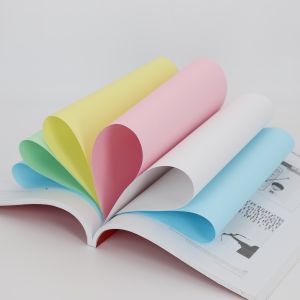  Clean&amp;Sharp Imaging Blue/Black Image Roll/ Sheet NCR Paper Customized Manufactures