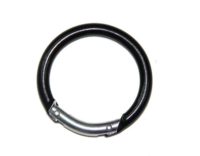 5x50mm Cirlce Shaped Not For Climbing Aluminum Carabiner 50pcs/bag
