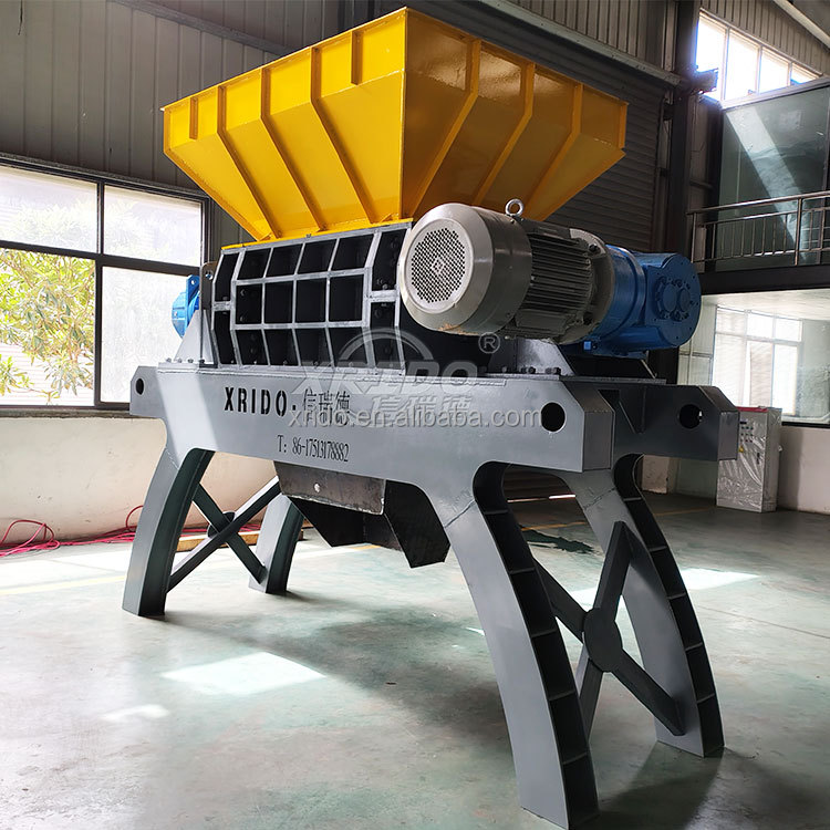 Industrial Metal Shredder Plastic Film Plastic Shredder Machine Waste Plastic pp Pe Baled Film Shredder