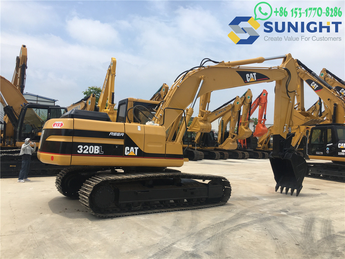 Used Caterpillar Cat 320bl Cat 320b Excavators Original Japan