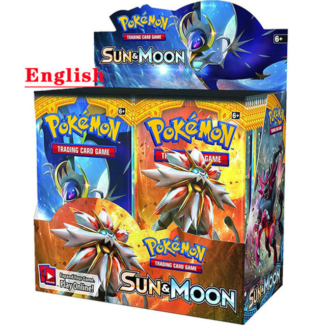 Wholesale 360PCS English Pokemoned Cards Booster Box Playing Carte Trading Card Game Toys Collection