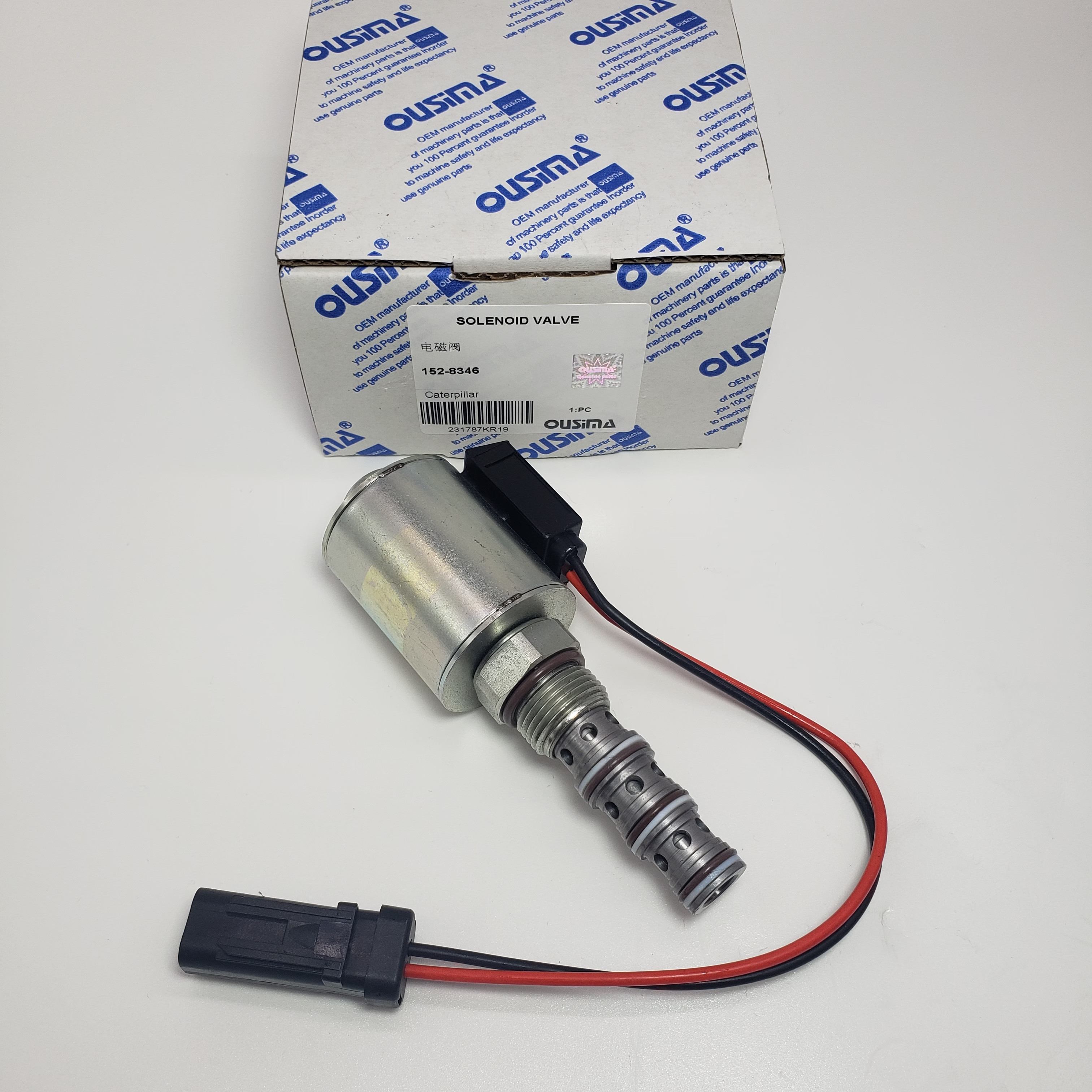 152-8346 1528346 Excavator Solenoid Valve For 312 320C 345C 120H D11R