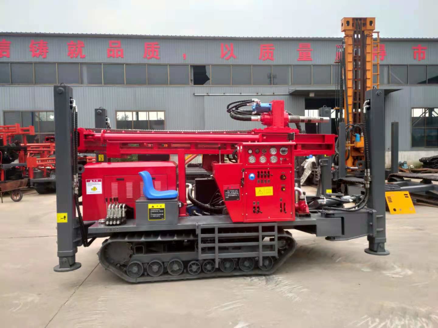 Air And Water St350 Deep Crawler Drill Machine Iso Certification