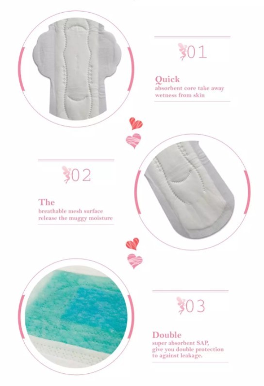Ultra Thin Cotton Sanitary Napkin