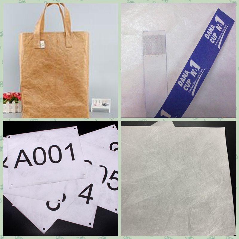 1073D 75g light weight tyvek paper for number bibs tear resistant