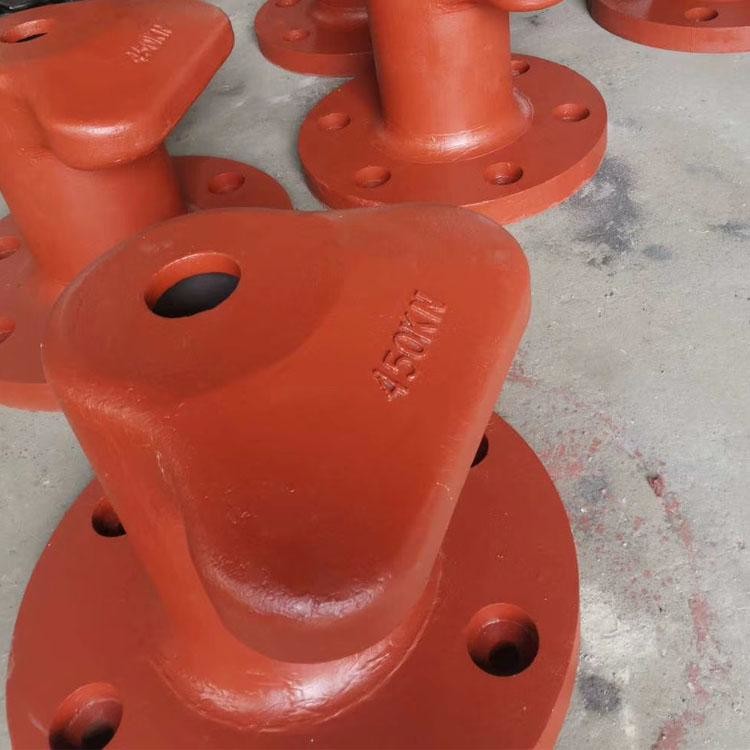 Galvanized Mooring Bollards Standard Or Customized Design OEM / ODM Weight
