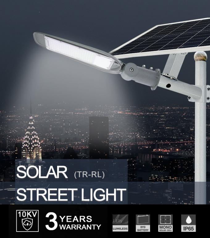 High Power IP65 All In One Solar Street Courtyard Light 2700K CCT 0