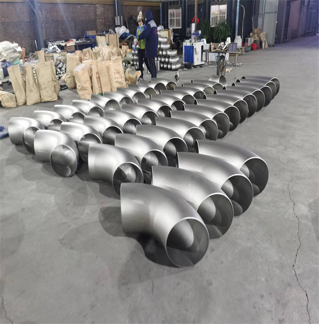 6" Carbon Steel Butt Weld Sch80 ANSI B16.9 Lr 90 Deg Elbow Pipe Fitting