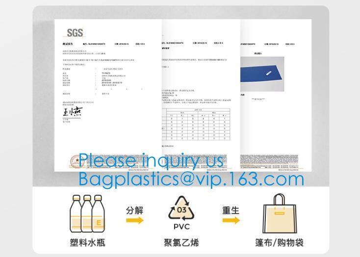 Custom Printing Tear Proof Promotional Bag Washable Handbag Dry Bag Soft Handle Shoulder Bag Pack PVC With Zipper