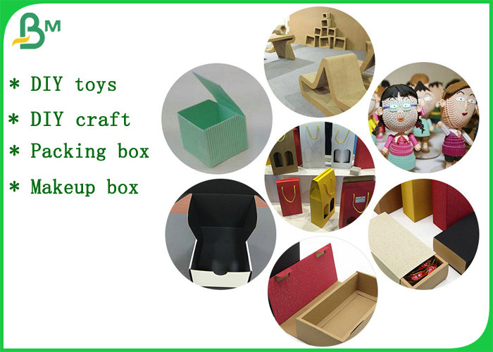 2 - 3 Layer E F Flute Color Corrugated Cardboard For Gift Packing Box