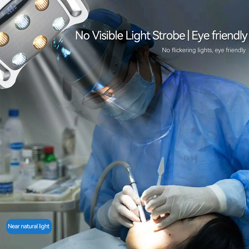 Operation LED Light Dental Chair Light Removable With Shadowless Sensor