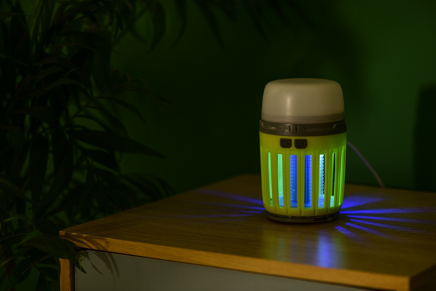 267g IPX4 Waterproof Camping Night Light UV Bug Zapper Rechargeable Mosquito Lamp