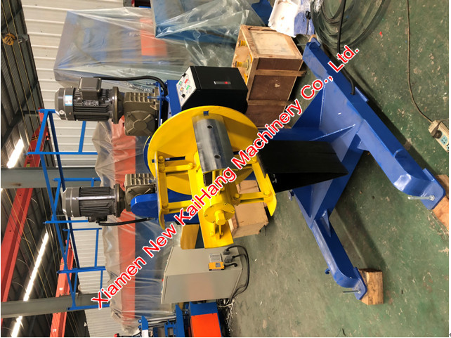 Ceiling / Flashing De Coiler Twin Head For Less Down Time Between Coils
