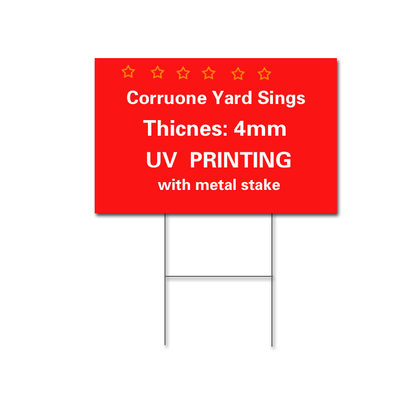 Embossing PP Vegetable Corrugated Boxes Rice Meat Corflute Box