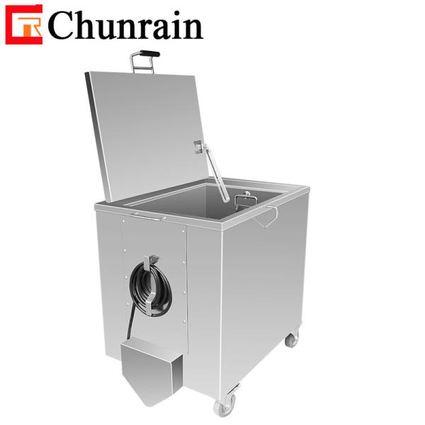 Commercial Kitchen Soak Tank Cleaning Pots Pans Grill Bars Filters Aluminium