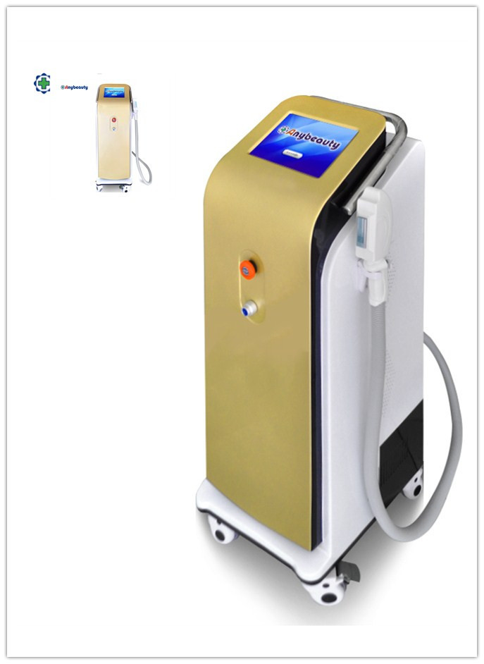 Gold / White Super Hair Removal Machine Sh-7 With One 15 * 60mm2 Handle