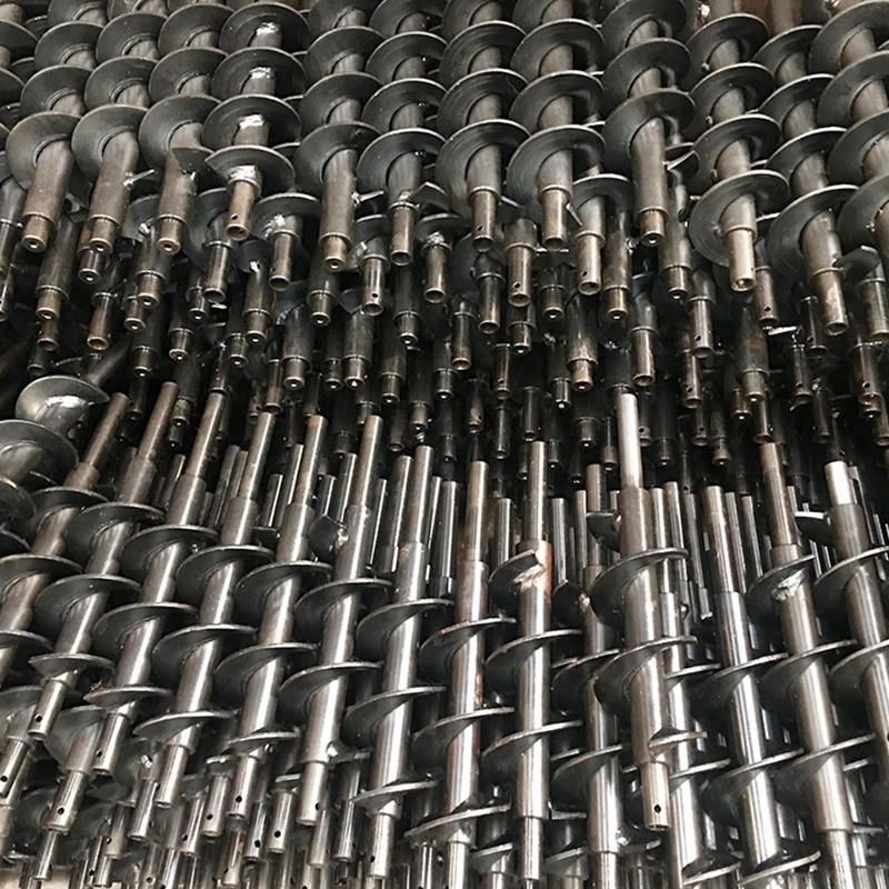 High Quality OEM Custom Stainless Steel Pellet Stove Auger Screw Manufacturer