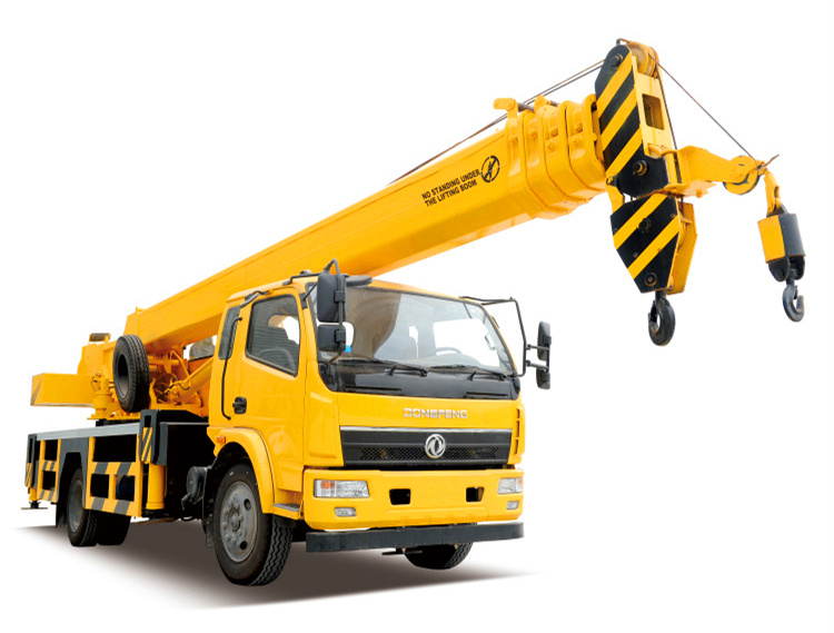 Hydraulic Straight Arm Boom Mobile Truck Crane 6 Ton For Construction Lifting Demands