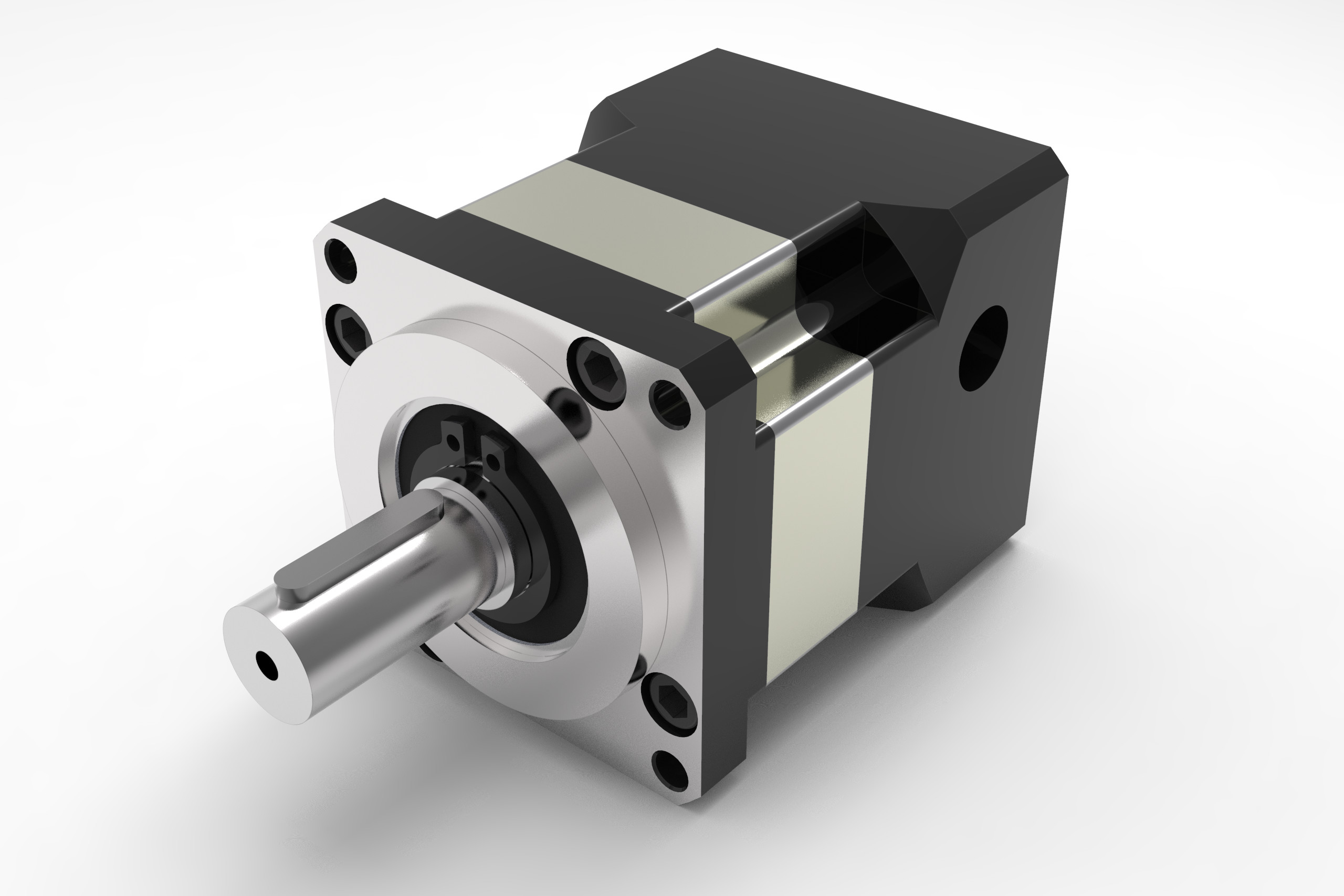 HNBR High Torque Reduction Gearbox Low Rpm To High Rpm Gearbox PS 42