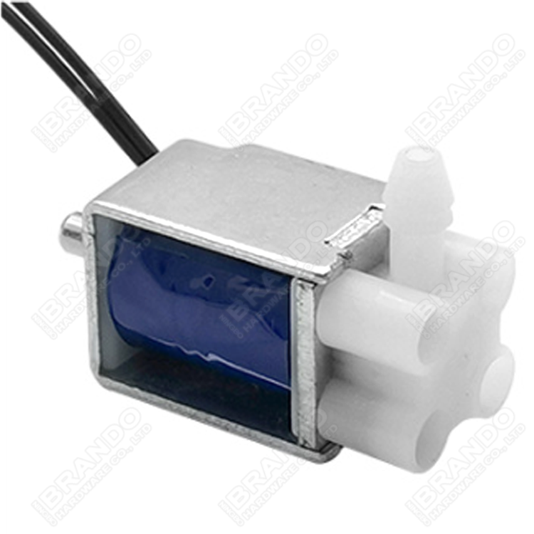Plastic Water Air 3 Way Mini Solenoid Valve 6V 12V 24V DC