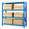 Buy cheap Light / Medium Duty Metal Rack For Industrial Factory Garage Warehouse Storage from wholesalers