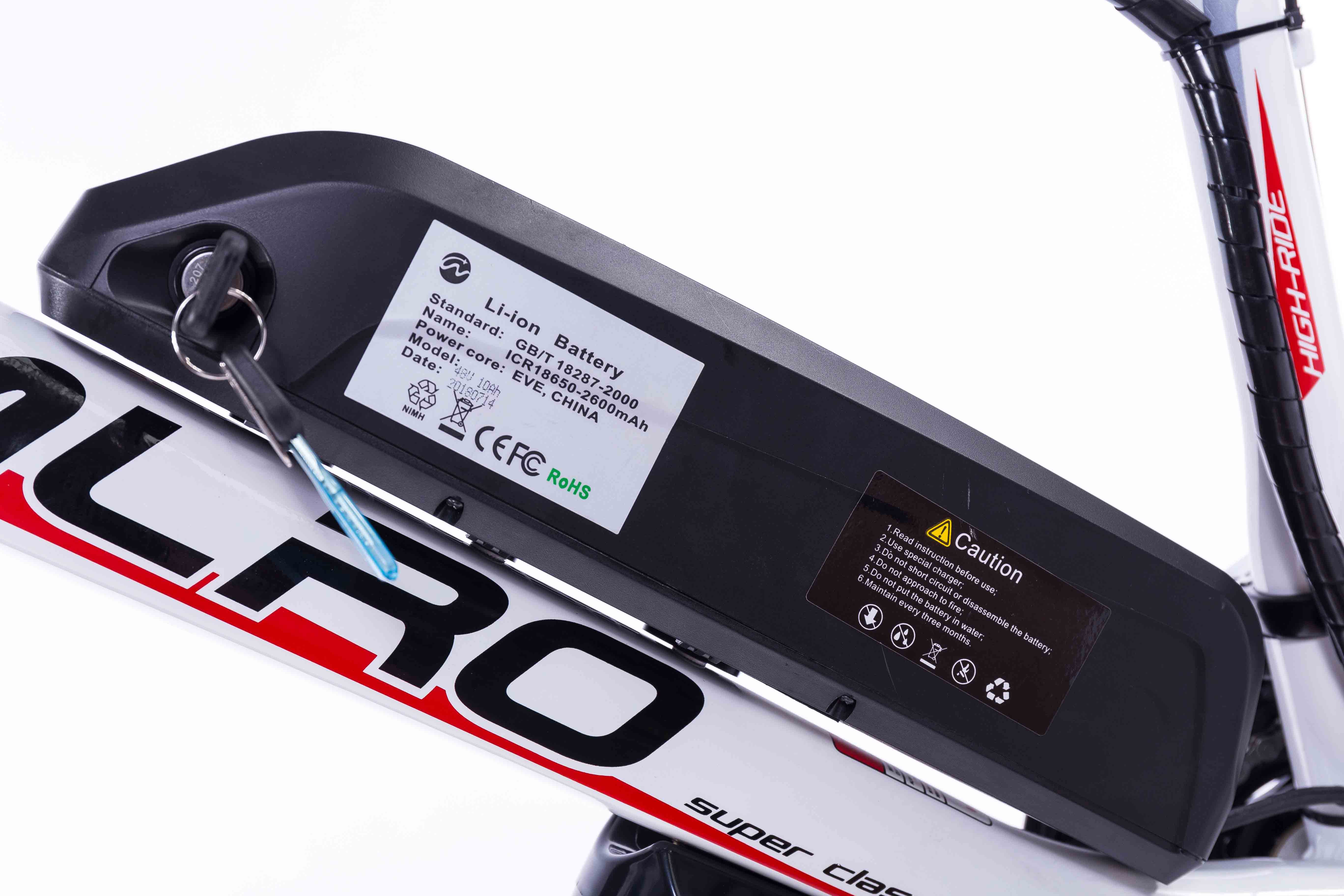 26 Inch Electric Snow Bike , Battery Powered Bicycles Max Speed 35KM/H