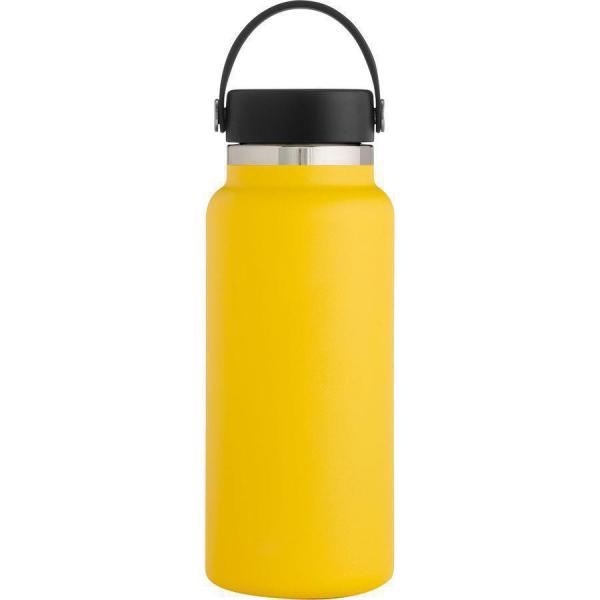 Tea Double Wall Stainless Steel Thermos Vacuum Water Flask 1000ml Bottle Sports