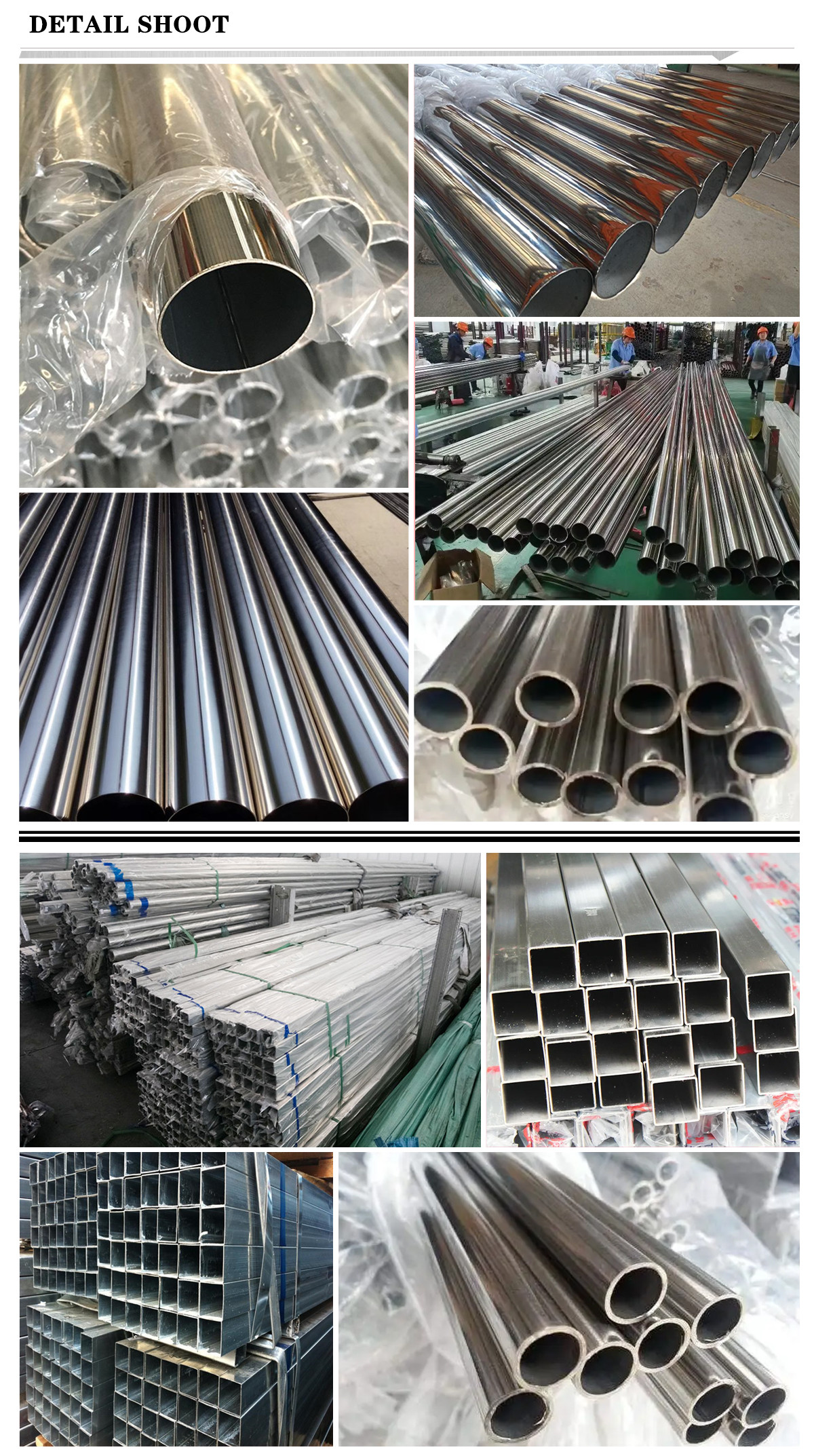 High-Performance Stainless Steel Pipe Tube 201 202 304 316 316L