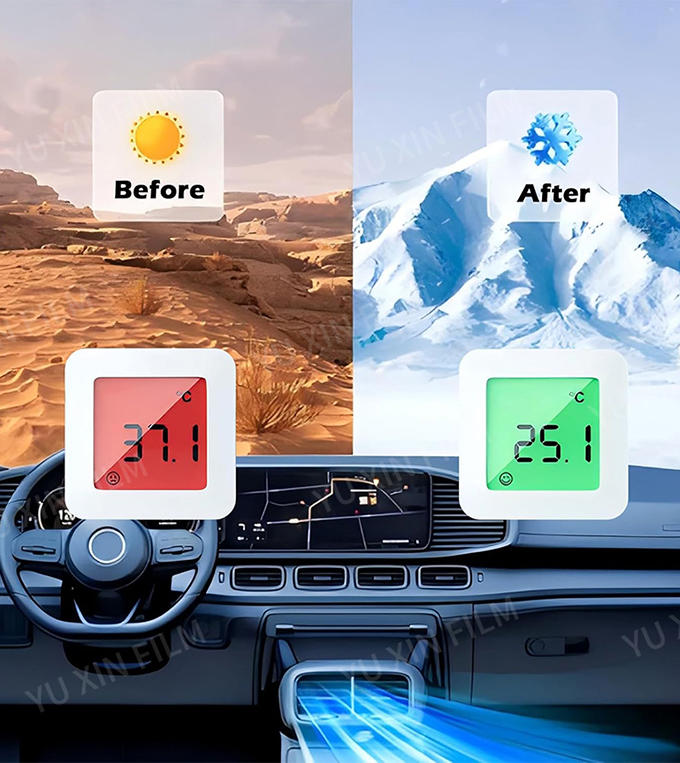 OEM Anti-Scratch Car Chameleon Window Film For Durable And Clear Viewing