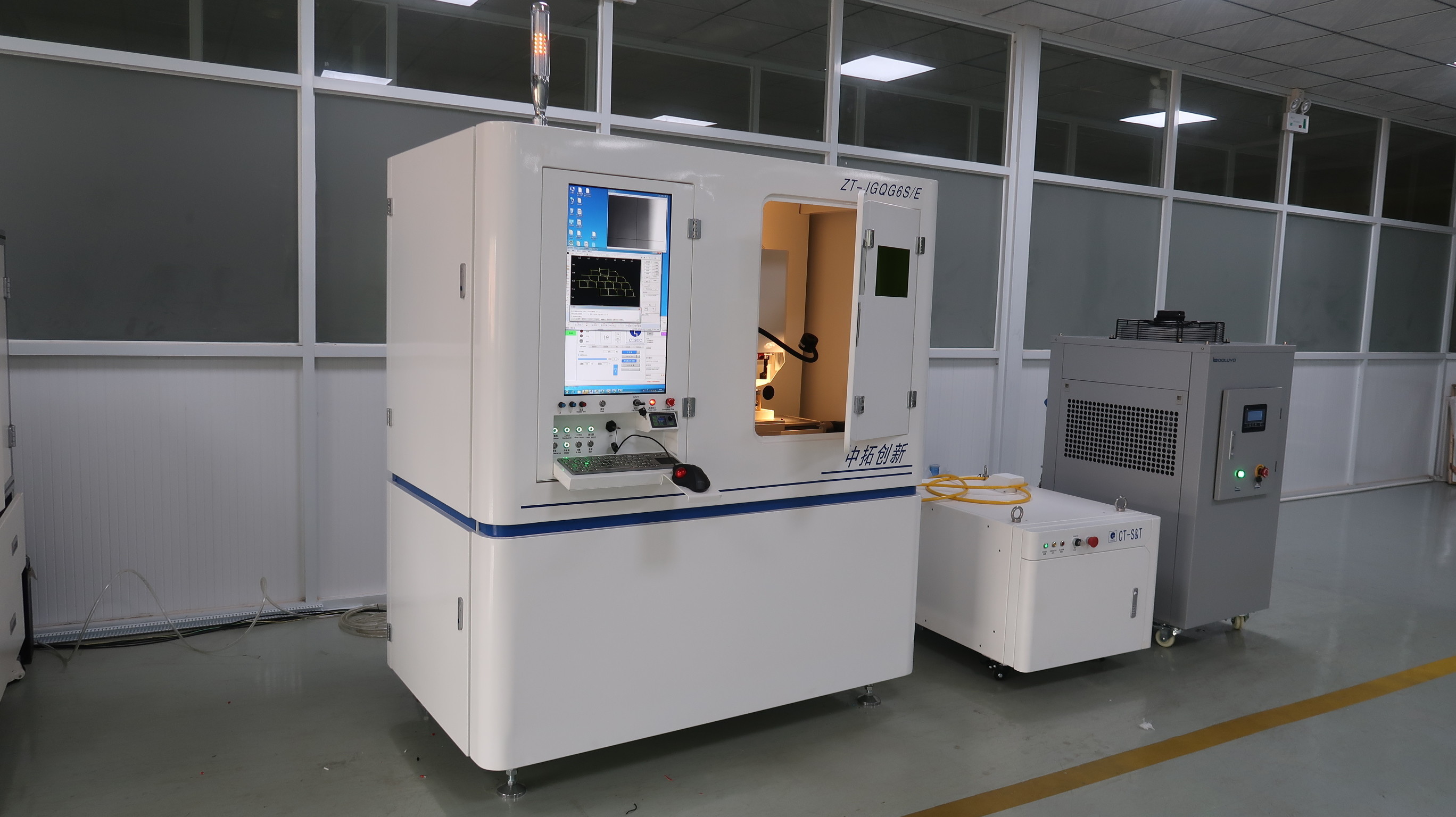 380V Fiber Laser Cutting Machine For PCD / PCBN