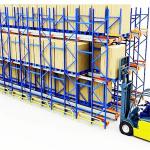 Automated Radio Shuttle Rack System with Lithium Battery