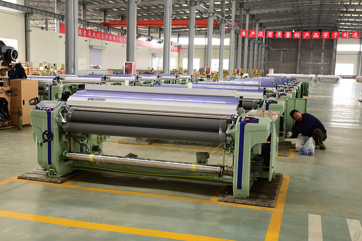 1000 Rpm Split Small Loom Machine Plain Shedding Single Nozzle Electronic Weaving Machine