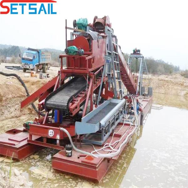 US Chain Bucket River Mining Gold Equipment for Gold Diamond 30-day Refund