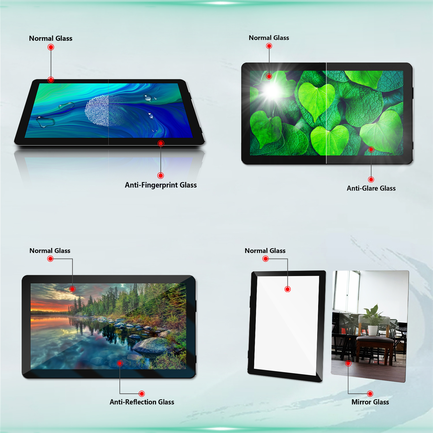 17-Inch Industrial Display Waterproof Capacitive Touch Screen For Outdoor Advertising