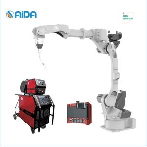 1400mm Arc Spot Welding Robots Point To Point Control Customization
