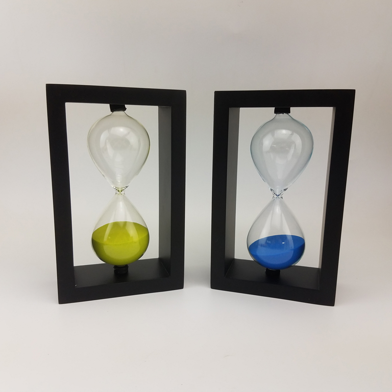 Home / Office Decor Wooden Hourglass 60 Minutes Sand Timer