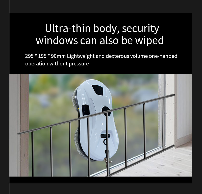 Electric Windows Cleaner Automatic Water Spraying Glass Window Cleaning Robot Top Sale