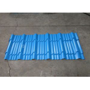 Glazed Metal Tile Cold Roll Forming Machine with Hydraulic Punching Device